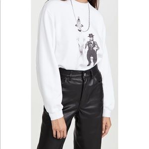 NWT ANINE BING Ramona Sweatshirt AB x TO B